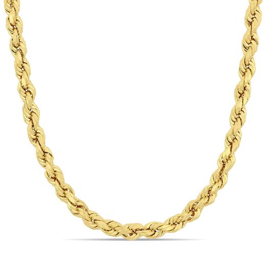 Julianna B 10K Yellow Gold Rope Chain